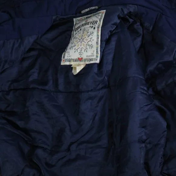 VTG OBERMEYER Multicolor Ski Jacket Sz 8 Wmn - Picture 14 of 15